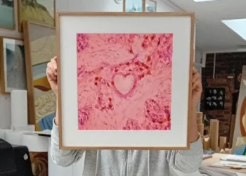 Polish Artist Captures Her Cancer Cells in Award-Winning Heart-Shaped Microphoto