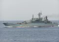 Ukrainian Forces Sink Russian Landing Ship